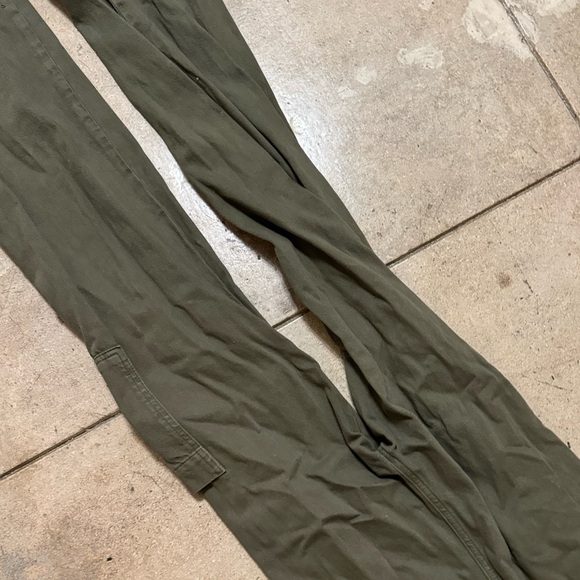 Reformation Jeans Utility Jumpsuit Army Green - Picture 5 of 6